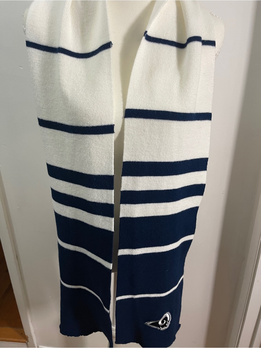 Los Angeles Rams Little Earth Striped Knit Scarf